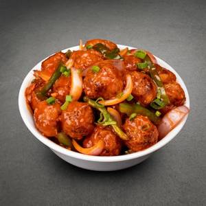 Veg Manchurian Balls in Choice of Sauce - Mini
