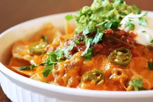 Supreme Cheesy Nachos