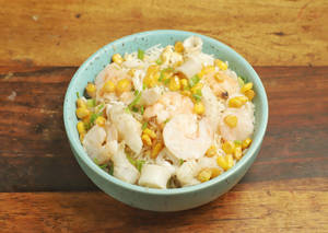 Winter Corn Seafood Fried Rice