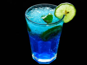 Blue Curacao Mojito