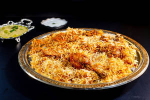 Zafrani Murg Biryani  Special [Serves 2]