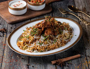 Dum Pukht Chiken Biryani