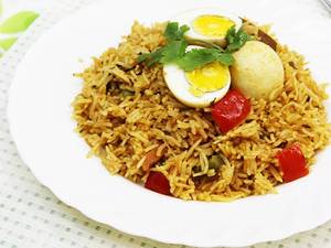 Double Egg Biryani