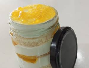 Large Mango Jar Cake
