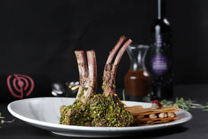 Pistachio Crusted Lamb Chops