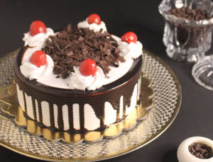Black Forest Cake (Eggless)