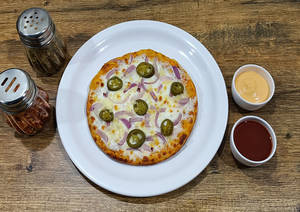 Onion Jalapeno Pizza [7 Inches]