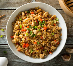 Egg Chicken Fried Rice