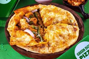 Cheese Burst Stuffed Paneer Schezwan Pizza + Free Coke (250 Ml)