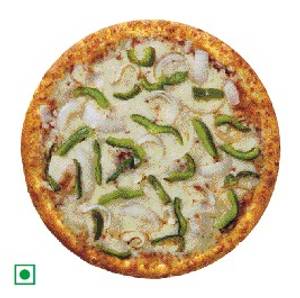 Freshly Baked Simply Veggie Pizza