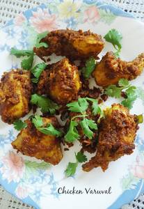 Chicken Varuval 