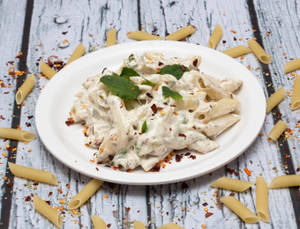 Cheese Sauce Penne Pasta
