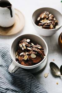Chocolate Almond Fudge Sundae