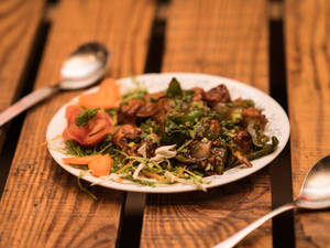 Honey Chilli Potatoes