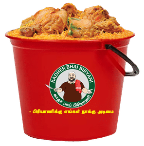 Chicken Biryani - Badaa Bucket + (Milky Blast Free)