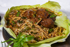 Sizzling Manchurian Noodles