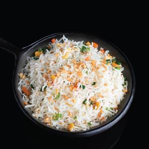 Vegetable Fried Rice Burnt Garlic