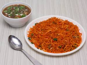 Veg Triple Schezwan Rice