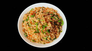 Veg Fried Rice Spicy