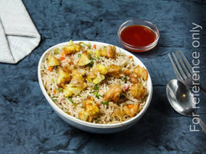 Gobi Fried Rice-half