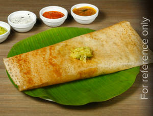 Onion Rava Masala Dosa