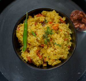 Dal Khichdi In Pure Ghee