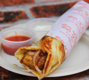 Double Egg Chicken Roll