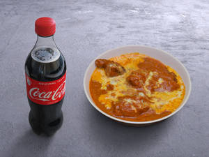 Chicken Butter Masala (4 Pcs) + Coke 750 ml Pet Bottle