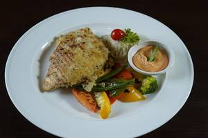 Crispy Parmesan Garlic Chicken