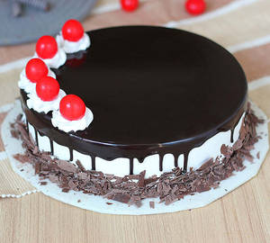 Eggless black forest cake [2 pounds]