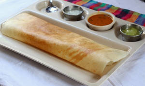 Butter Dosa + Water Melon Juice