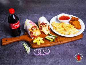 Italiano Shawarma + French Fries + Cold Drink