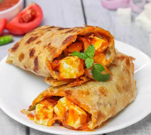 Garlic Paneer Roll