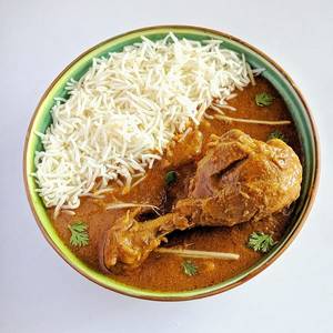 Gharwali Chicken Curry Chawal