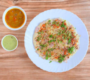 Onion Tomato Uttapam