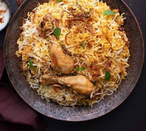 Hyderabadi Chicken Dum Biryani