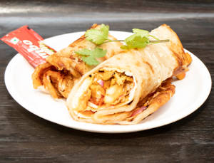 Double Egg Chicken Roll