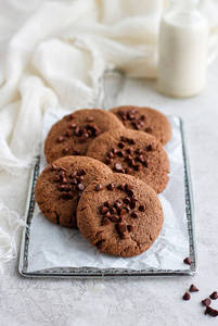 Choco Protein Cookies