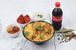 Special Hyderabadi Chicken Biryani Combo