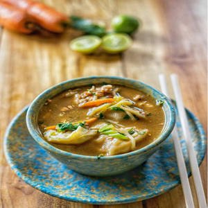 Non Veg Thukpa Meal In A Soup