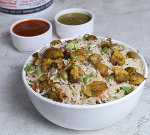 Veg Mushroom Fried Rice