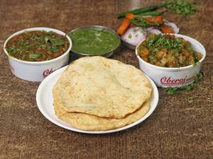 Channa Bhatura Aloo Wala [2Pcs]