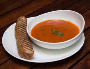 Sorted Tomato Basil Soup