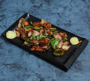 Chilly Chicken Dry ( Boneless )