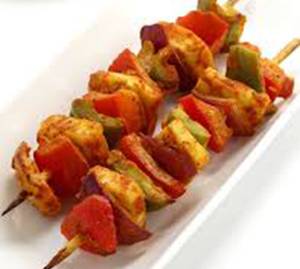 Barbeque papery paneer