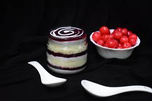 Eggless Blueberry Jar