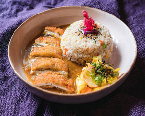 Chicken Katsu Donburi (rice)
