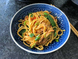 Chicken Singapore Chow