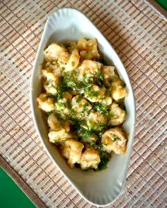 Cilantro Prawns Dry