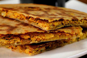 Chicken Keema Paratha